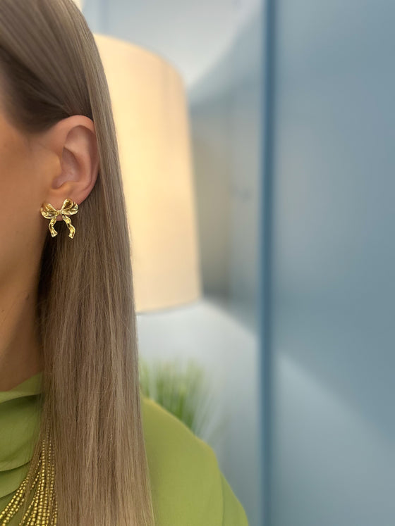 Bow Stud Earrings