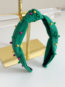  Mardi Gras Headband - Green