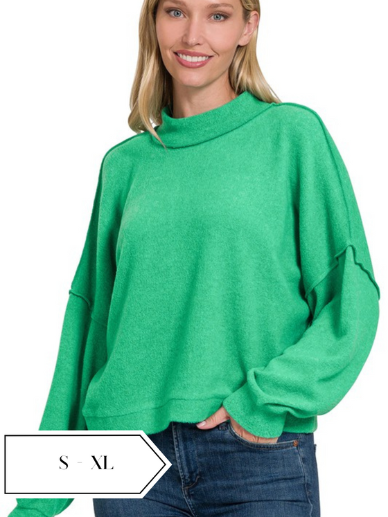 In The Spirits Sweater - Kelly Green