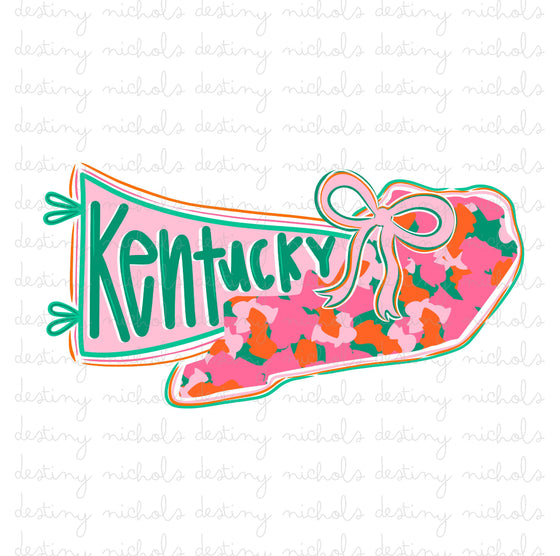 Kentucky Preppy State Flag