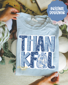  Thankful Toile Pumpkin