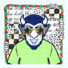  Blue Devils Charm Mascot (2) Designs