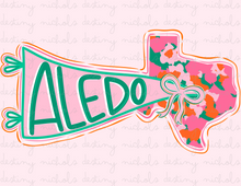  Aledo Texas Custom State Preppy Flag