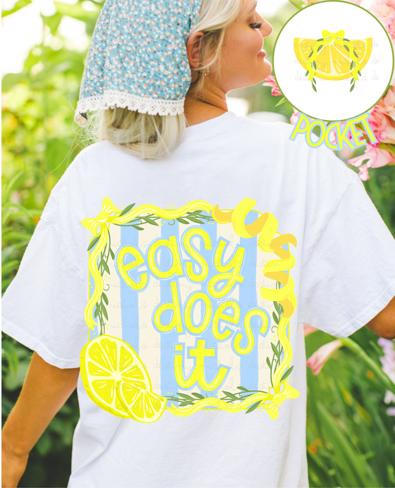 Easy Does It (with pocket)