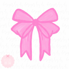  Hand Painted Smear Bow