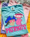 Patriots Pink Preppy Mascot