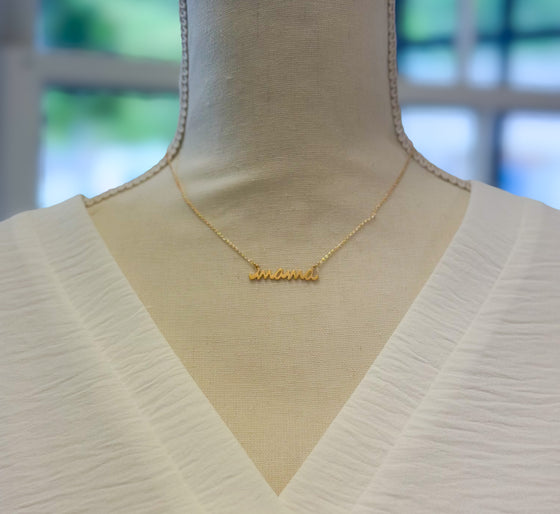 mama necklace