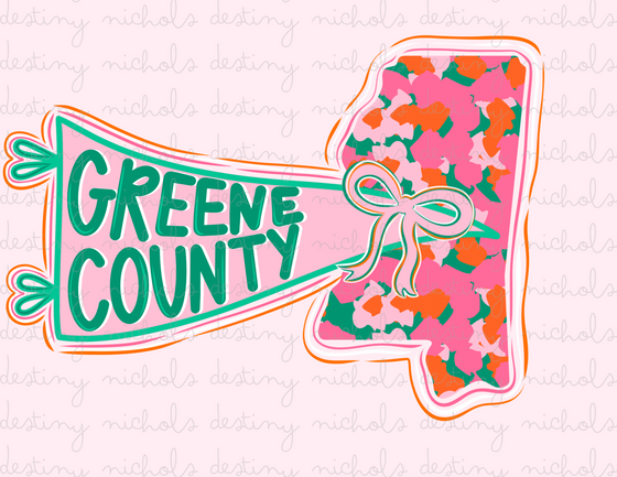 Greene County Preppy State Flag