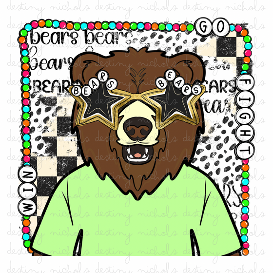 Bears Charm Mascot (2) Designs