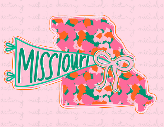 Missouri State Preppy Flag