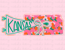  Kansas State Preppy Flag