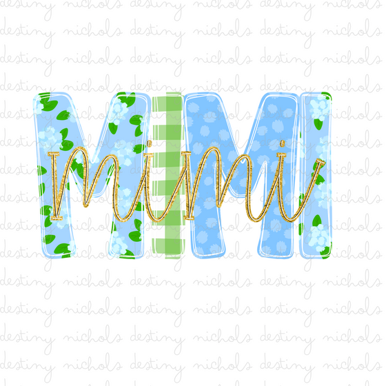 (Bundle of 4) Mama, Gigi, Mimi, & Nana