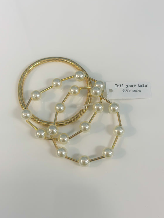 Pearl and Gold Stack