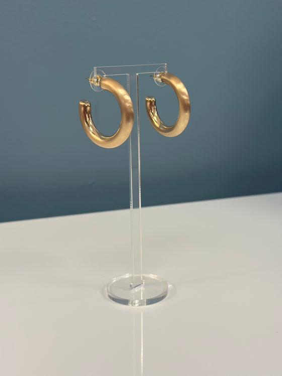 Gold Hoop Earrings
