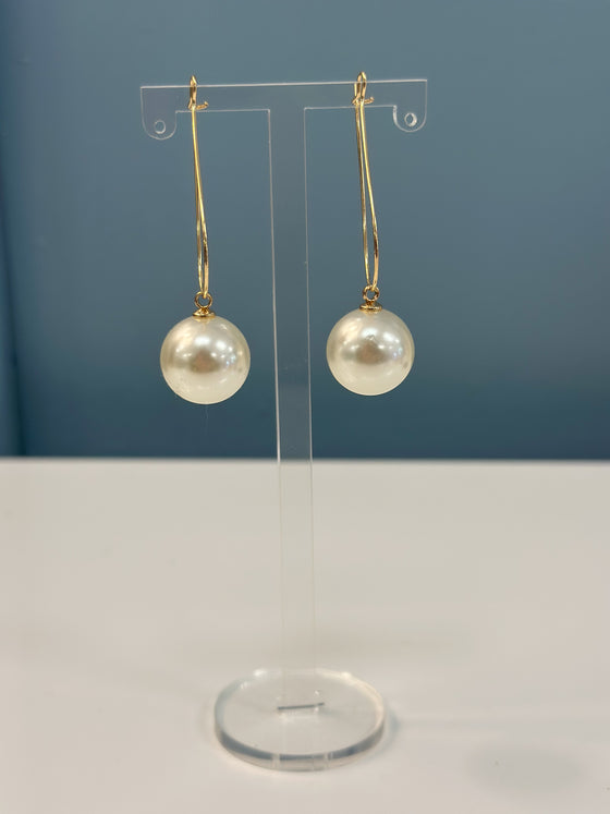 Pearl Dangle Earrings