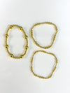 Gold Beaded Bracelets