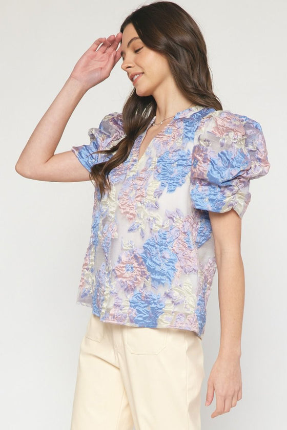 Getting There Fast Blouse